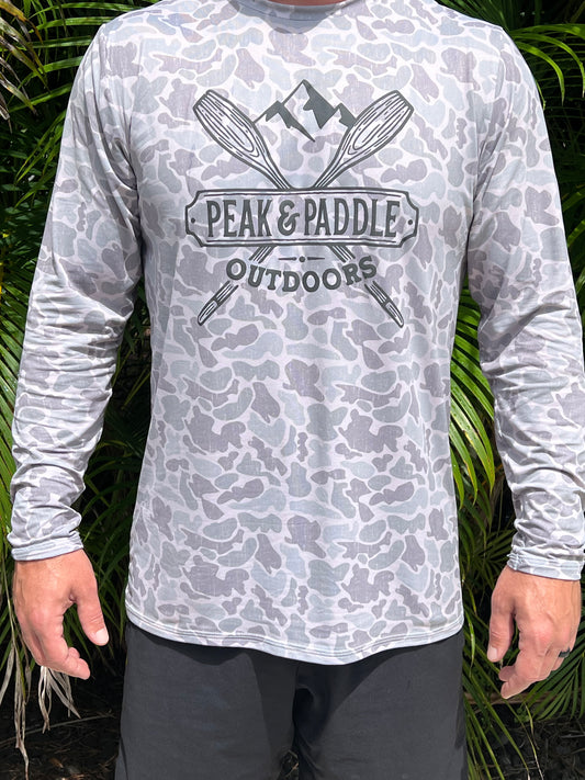 Long Sleeve Camo Sun Shirt